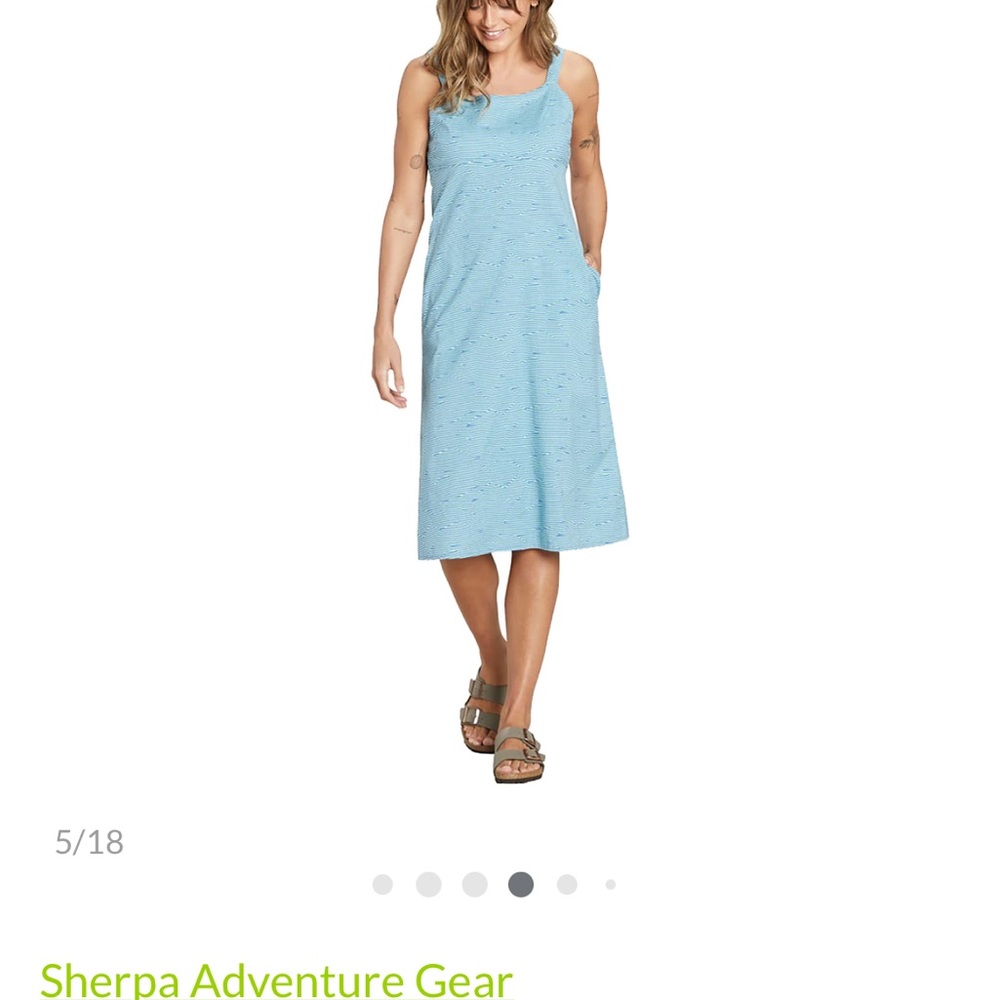 Sherpa Striped Tharu Sundress